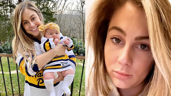 Shawn Johnson East prend conscience des difficultés de pompage exclusives 6 À quoi s'attendre Logo