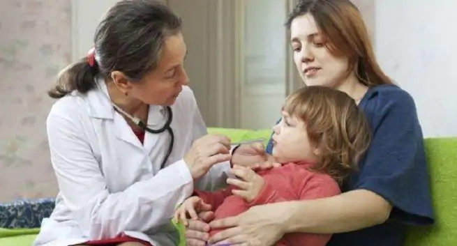Pneumonie chez les enfants