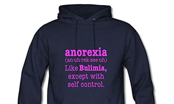 Sweat-shirt qui favorise l'anorexie a des avis mitigés