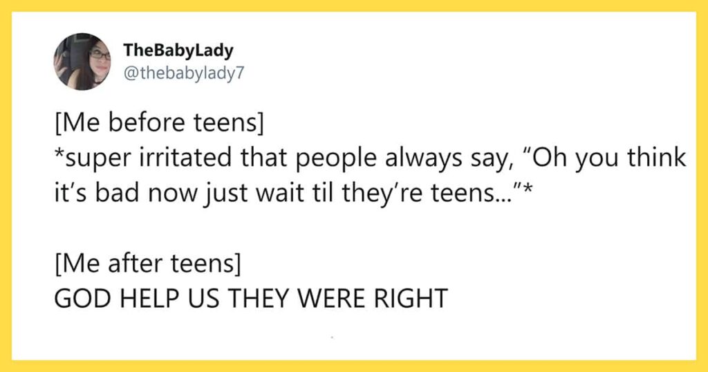 The Roller Coaster Ride Of Parenting Teens (Dans les tweets) 7 The Roller Coaster Ride Of Parenting Teens (Dans les tweets)