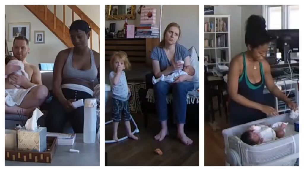 Cette vidéo capture à quoi ressemble la vie d'un nouveau-né