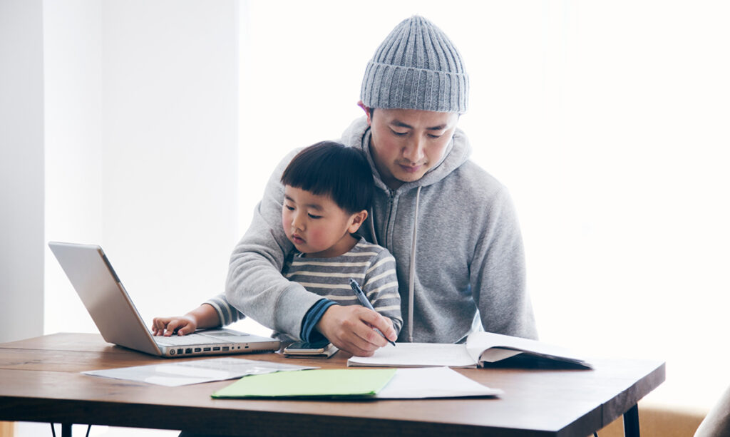 Conseils pour travailler à la maison avec des enfants (et ne pas devenir fou)