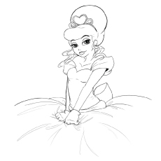 10 meilleures pages à colorier pour les princesses 19 Charlotte La Bouff