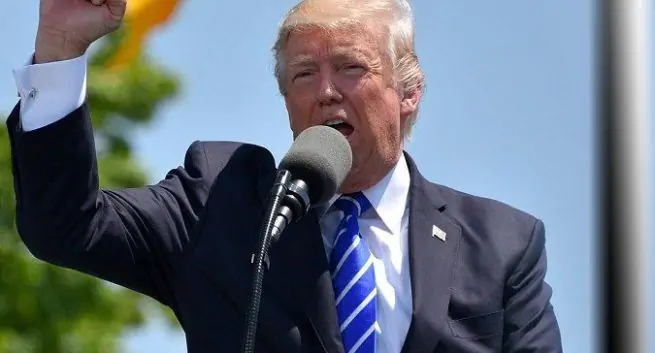 Le président américain Donald Trump
