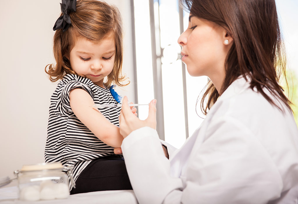 Enfant vacciné