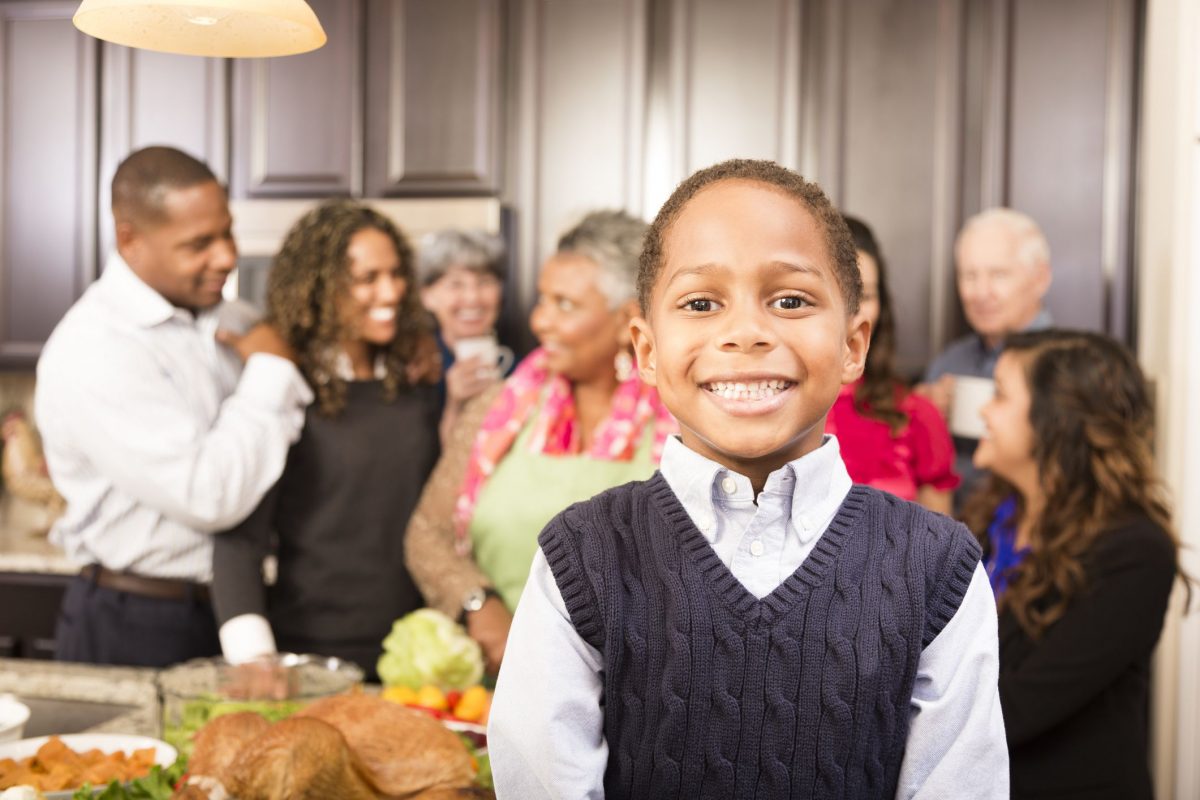Votre enfant atteint du TDAH et joyeux Thanksgiving