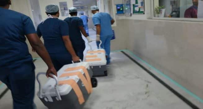 Deux transplantations cardiaques en une seule journée