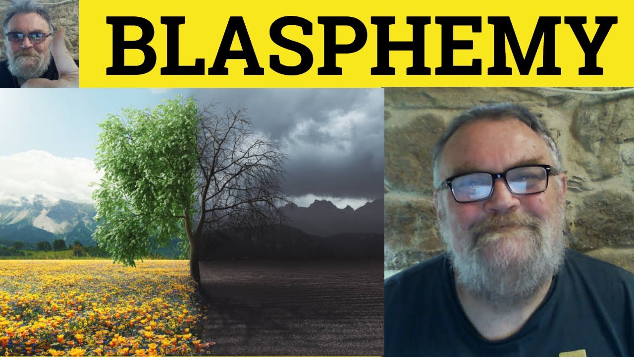 blasphème def