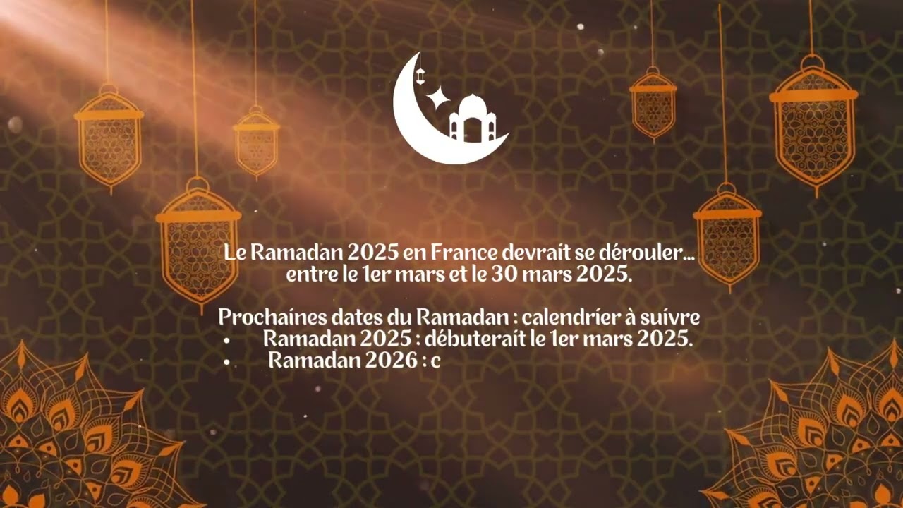 debut du ramadan 2025