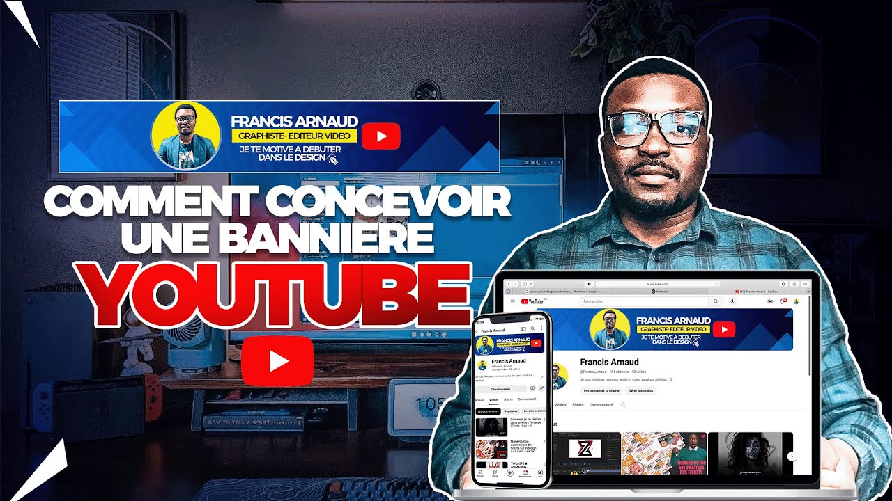 dimension bannière youtube