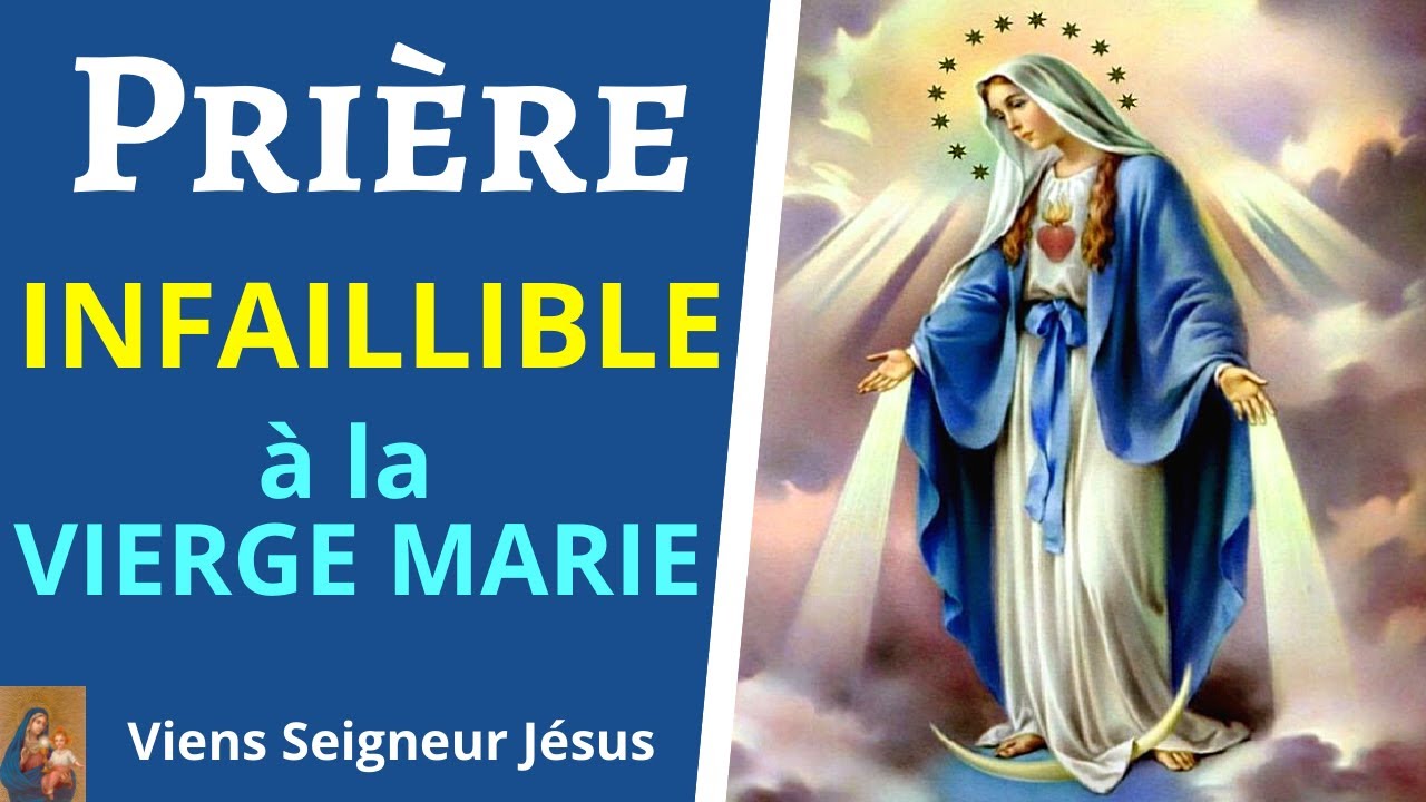 prière à marie