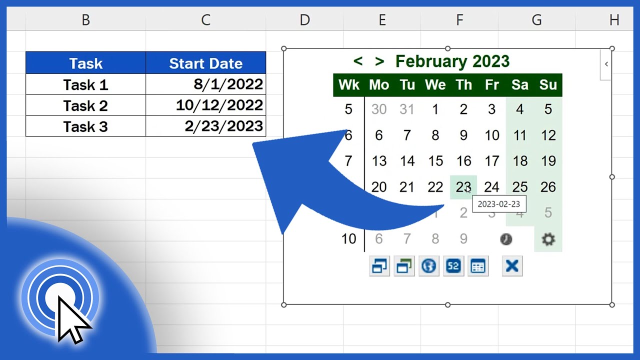 date calendrier