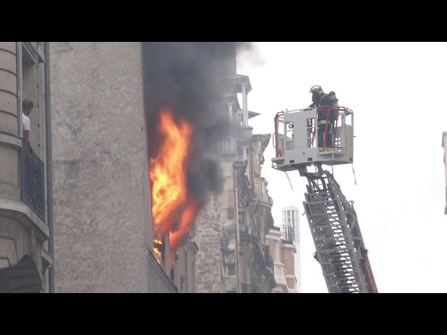 incendie paris 15ème aujourd\'hui
