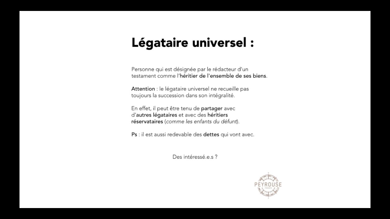 Légataire : 7 astuces infaillibles pour une succession réussie 3 légataire