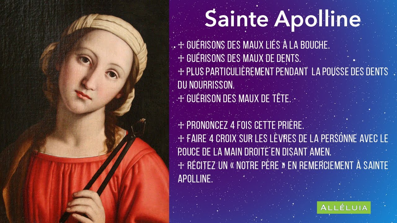 Sainte Apolline : 7 traditions fascinantes à découvrir absolument 1 sainte apolline