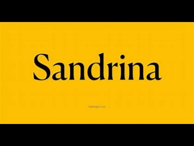 sainte sandrine