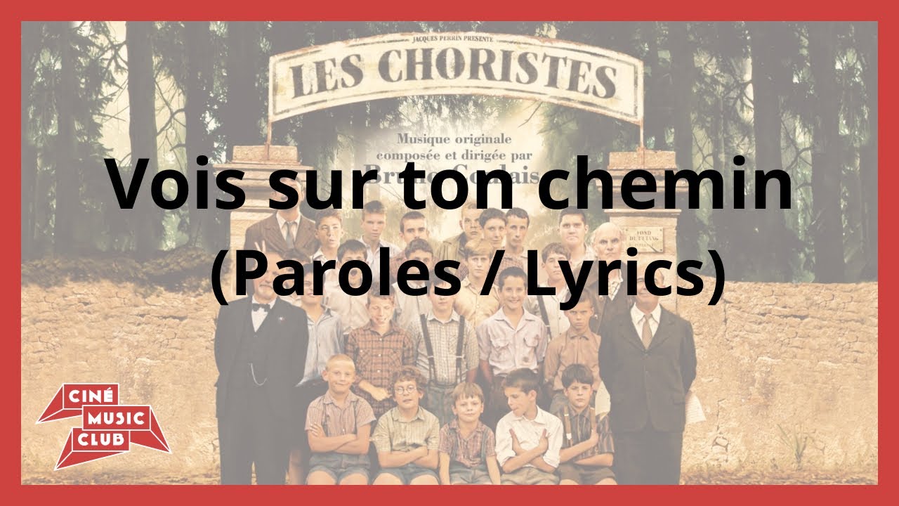 Vois sur ton chemin paroles : 5 leçons de vie à découvrir 4 vois sur ton chemin paroles
