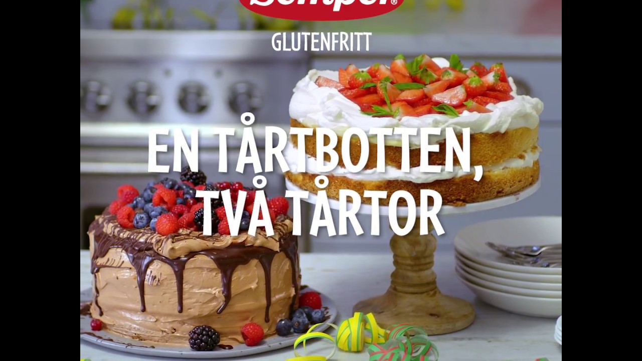 glutenfri tårta