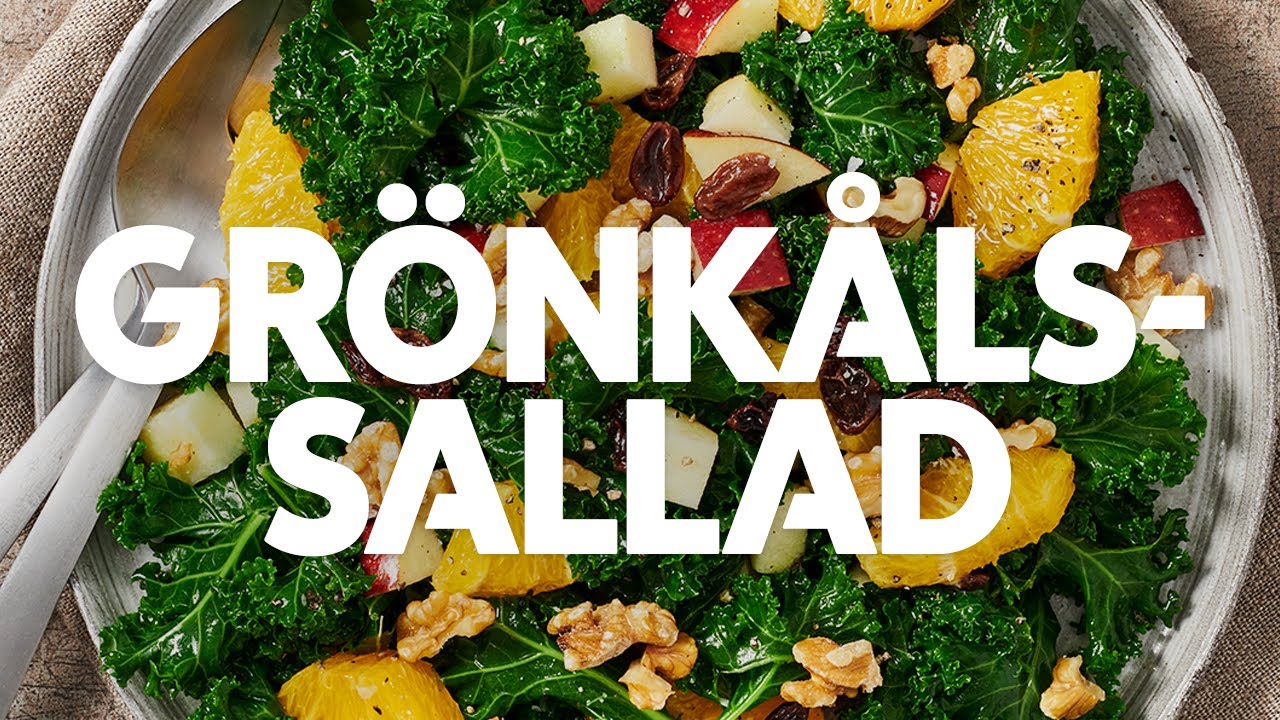 Grönkålssallad 5 fräscha recept för en hälsosam måltid 9 grönkålssallad