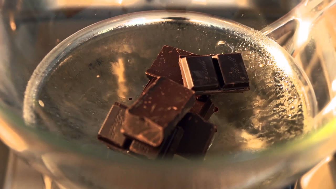 hur smälter man choklad