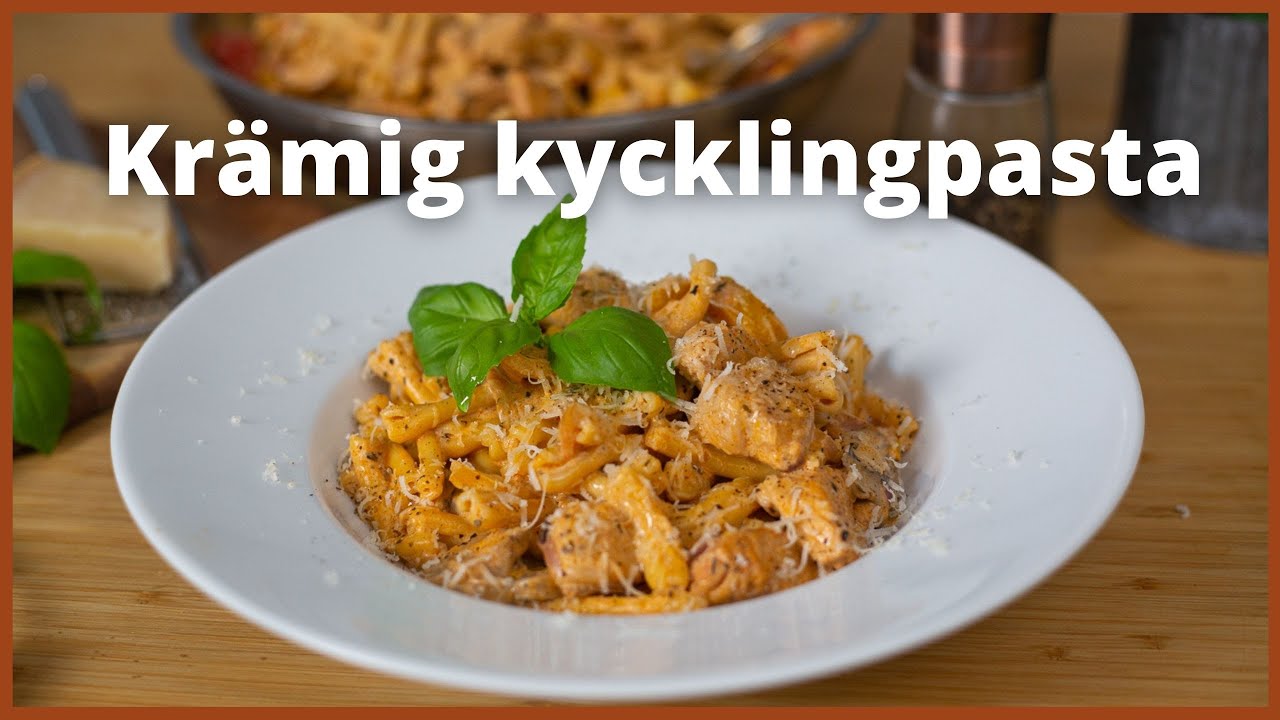 kycklingpasta recept