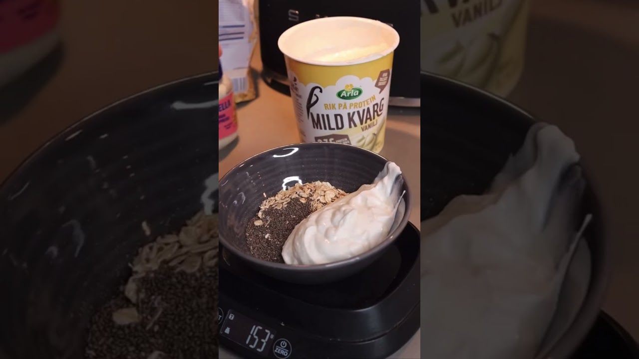 overnight oats kvarg