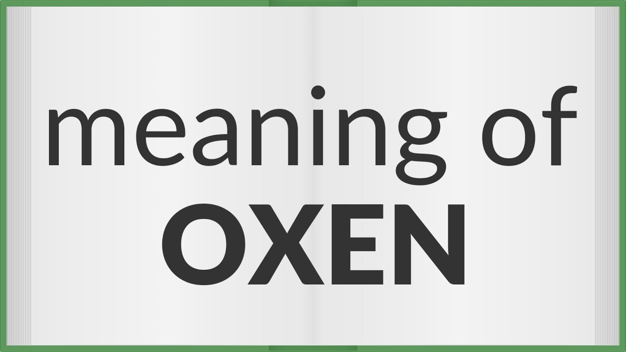 oxen stjärntecken engelska