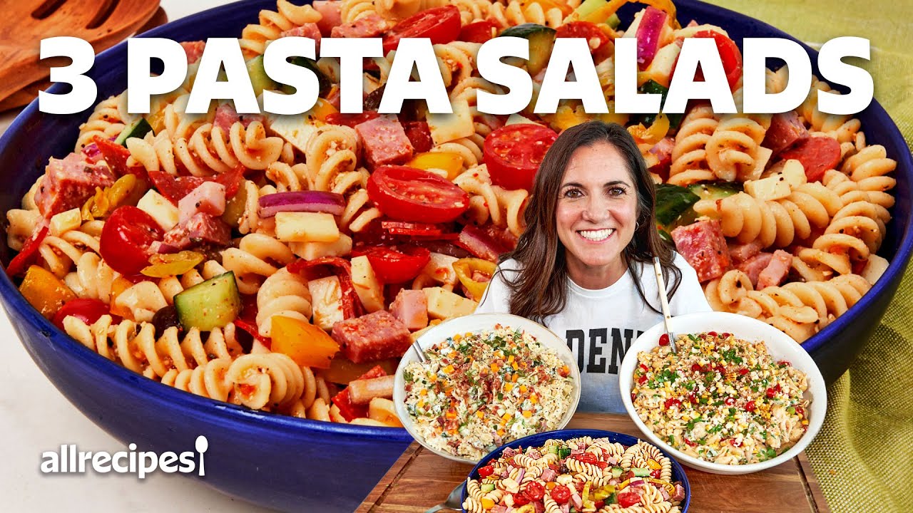 pastasallad till många