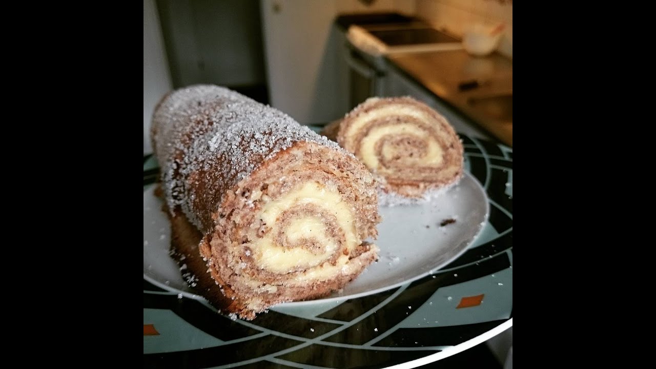 rulltårta med smörkräm