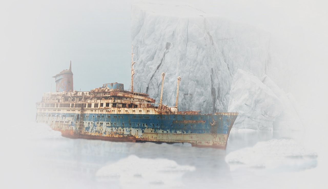 titanic sjönk