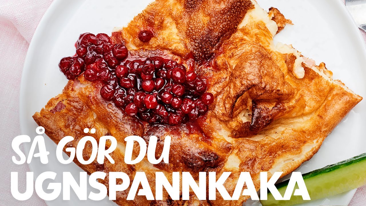 ugnspannkaka långpanna