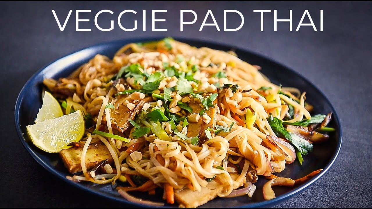 vegetarisk pad thai
