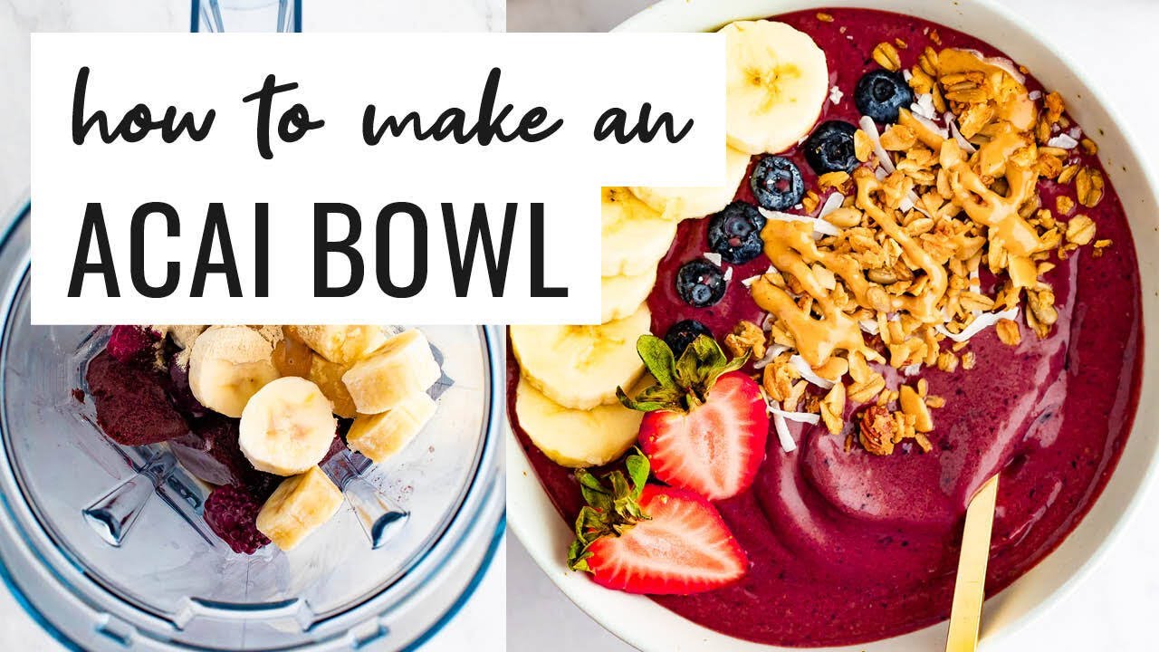 Acai Bowl 5 läckra recept för en hälsosam frukost! 8 acai bowl