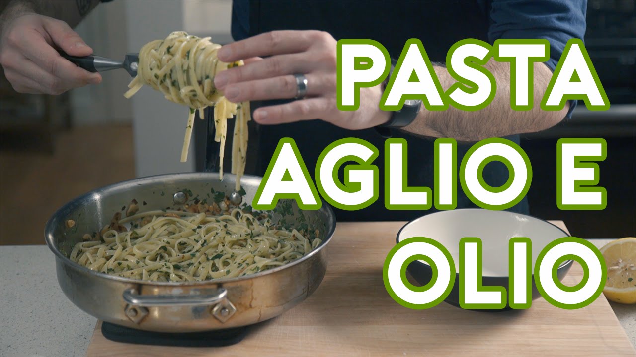 Aglio e olio 7 steg till den perfekta pastarätten 8 aglio e olio