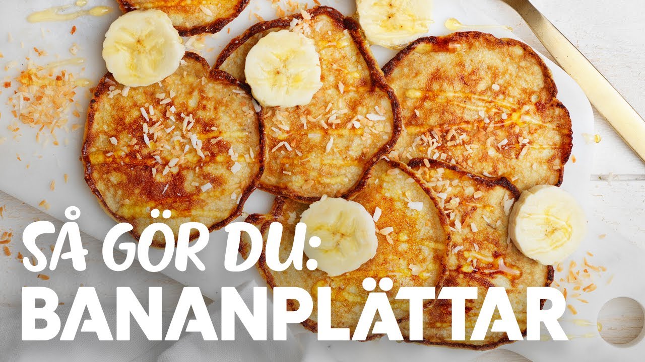 bananpannkaka recept