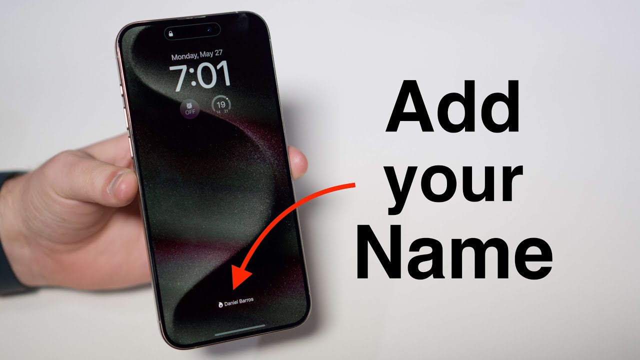 byt namn på iphone