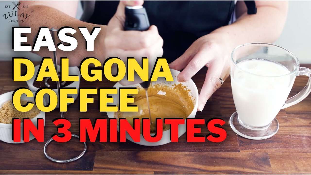 Dalgona kaffe 5 läckra recept du måste prova idag! 9 dalgona kaffe