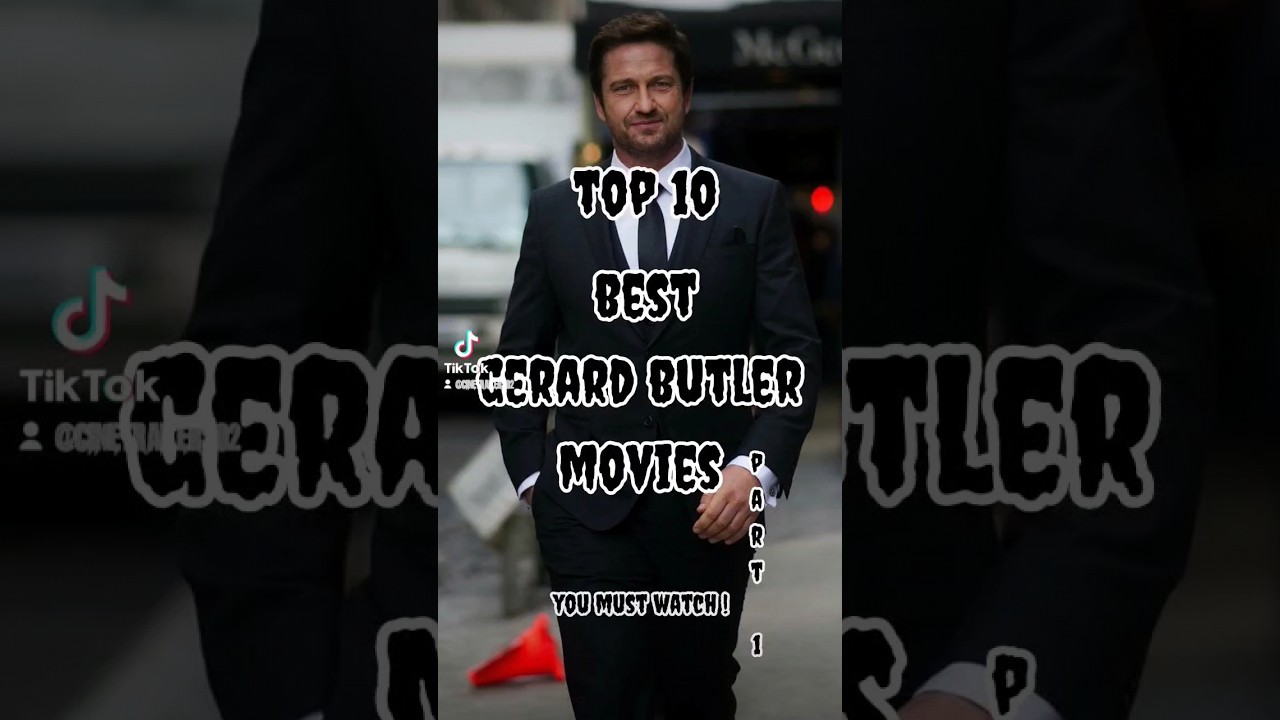 Filmer med Gerard Butler: 7 episka äventyr du måste se! 9 filmer med gerard butler
