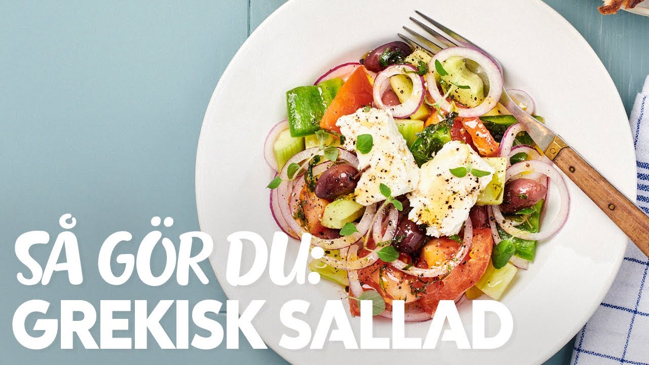 God sallad: 7 färska recept för en hälsosam lunch 9 god sallad