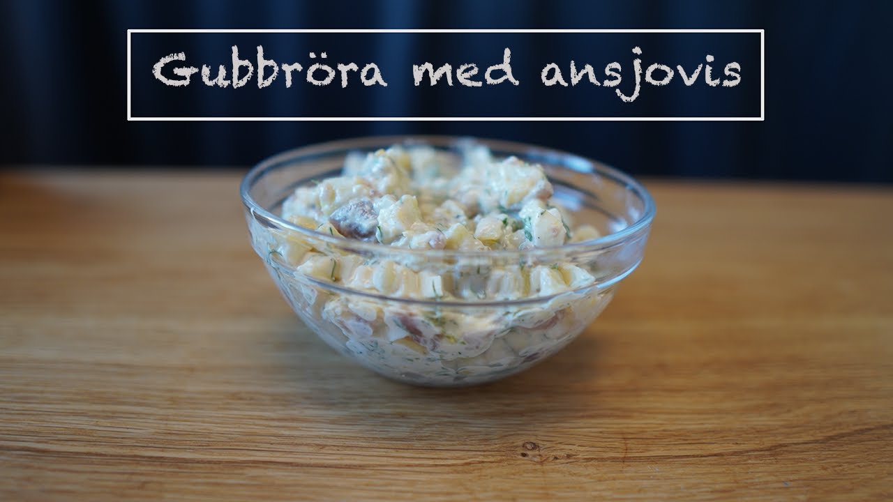gubbröra recept ansjovis