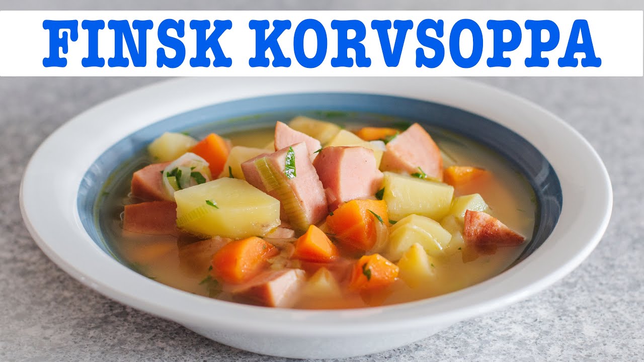 Korvsoppa 5 läckra recept för en värmande middag 8 korvsoppa