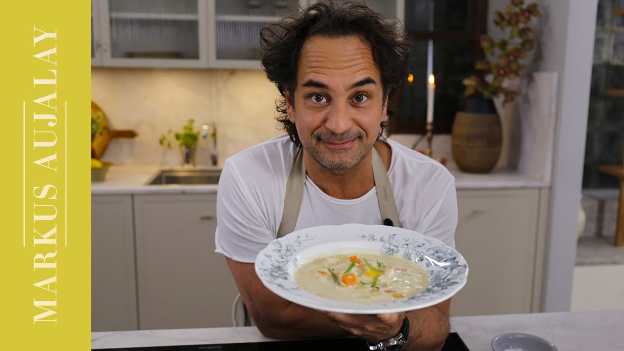 kycklingsoppa recept