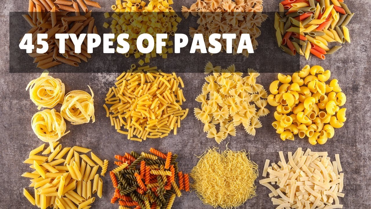 Olika typer av pasta: 7 läckra alternativ att prova! 7 olika typer av pasta