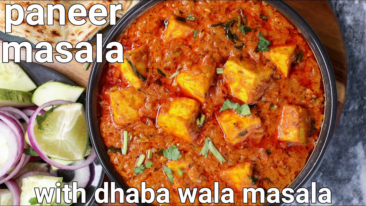 Paneer Masala 7 läckra recept för att imponera på gästerna 8 paneer masala
