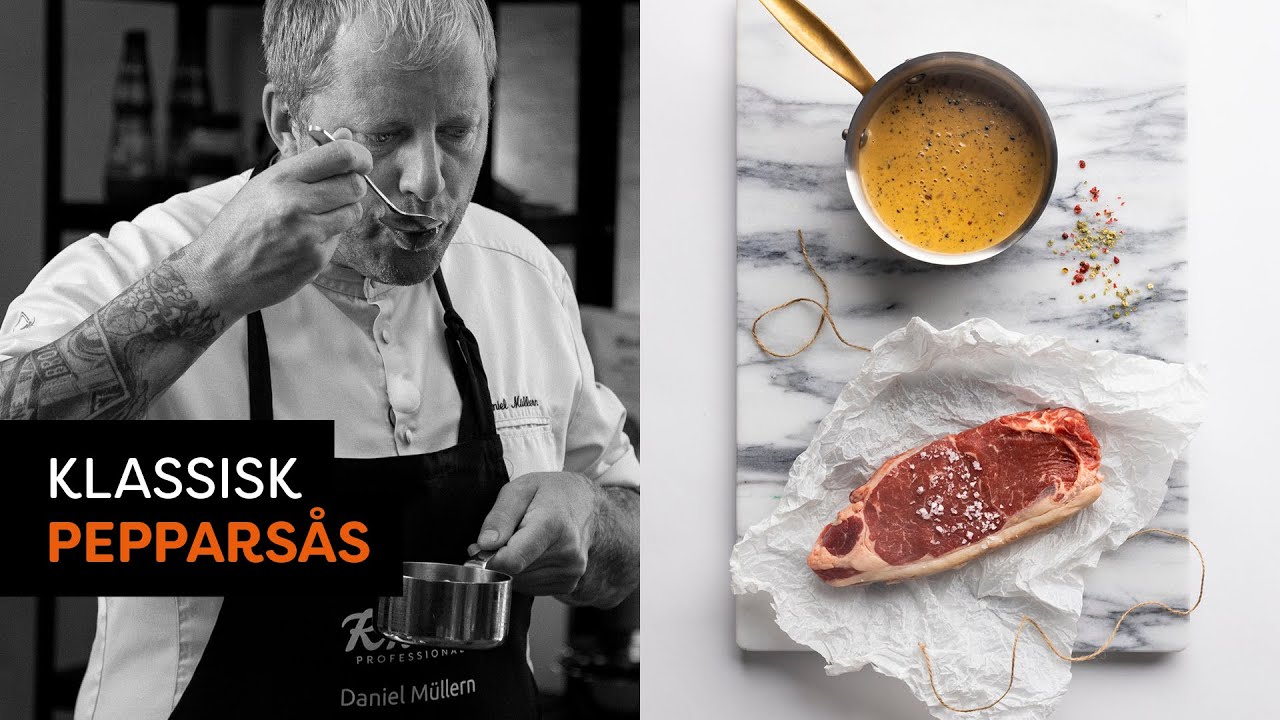 pepparsås recept
