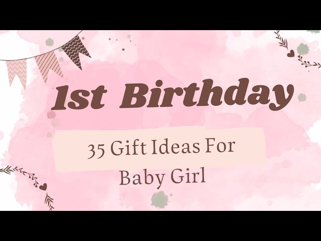 present till 1-åring tjej