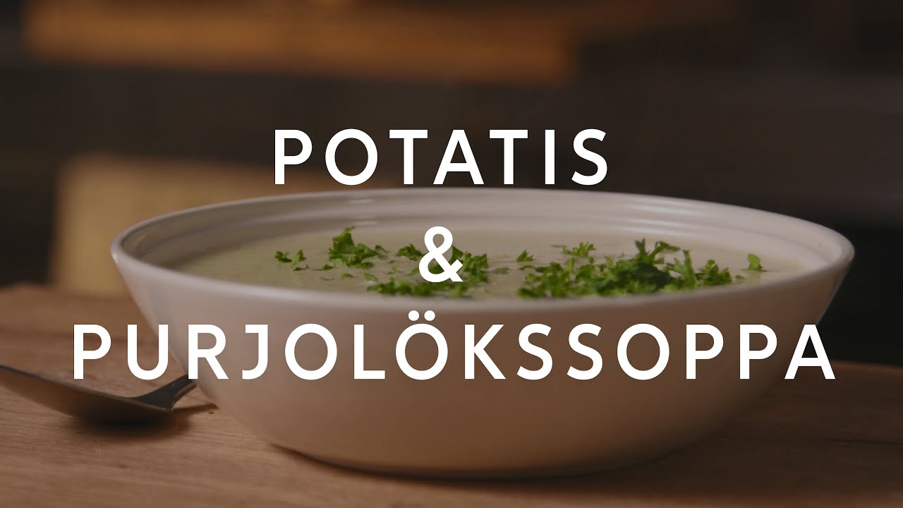 purjolökssoppa recept