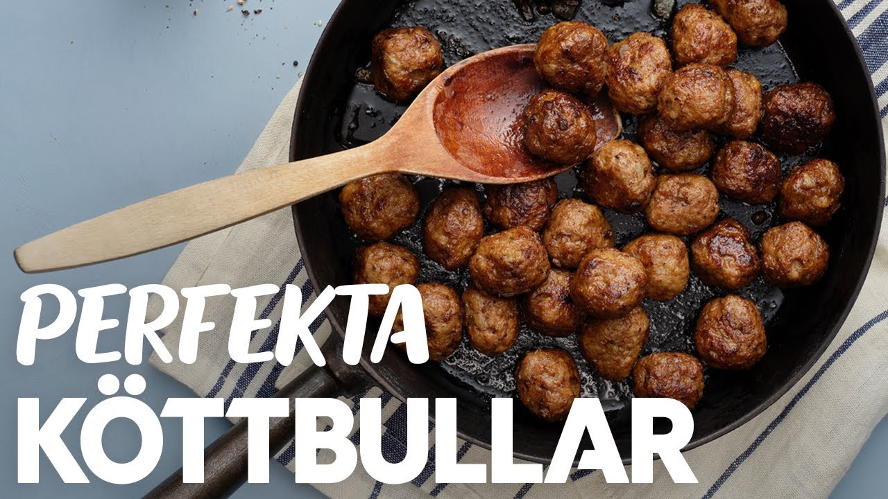 recept på köttbullar