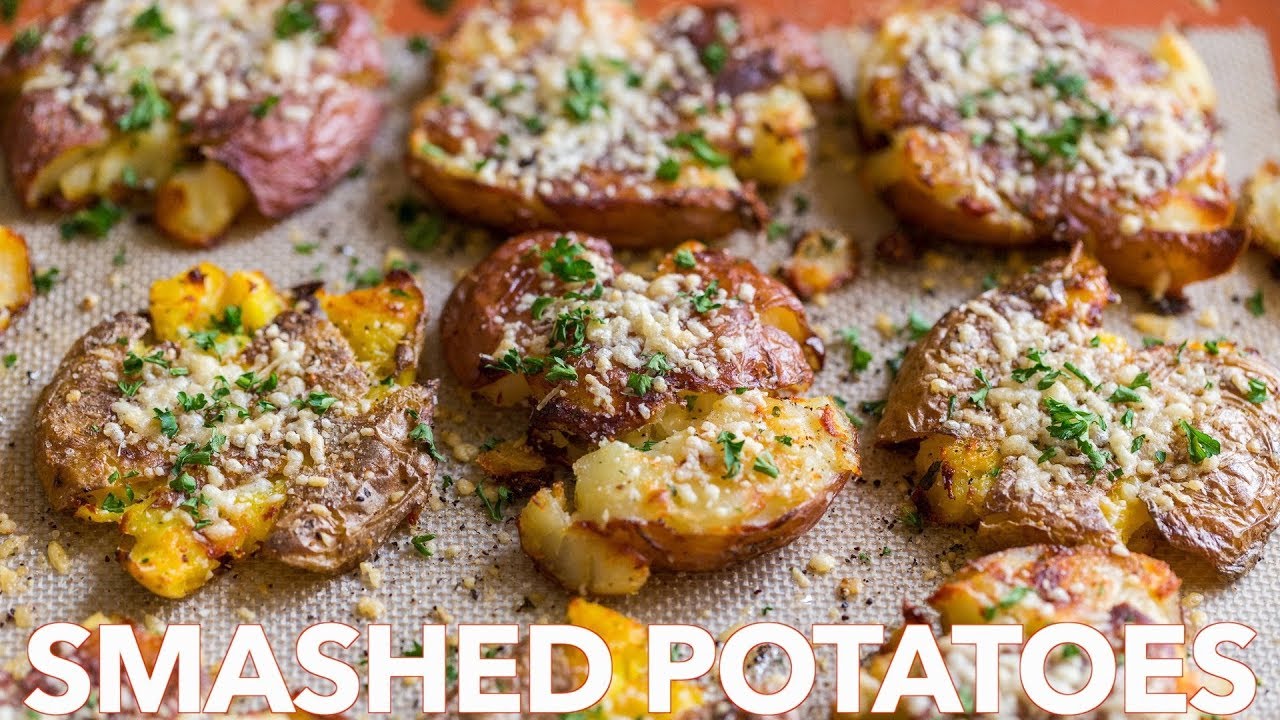Smashed potato 5 läckra recept för perfekta potatisar 7 smashed potato