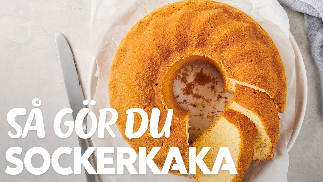 sockerkaka utan ägg och mjölk